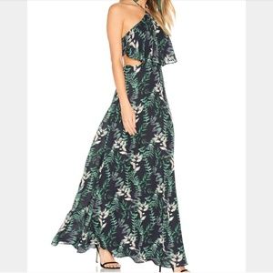 house of harlow 1960 x revolve zoe maxi dress nwt